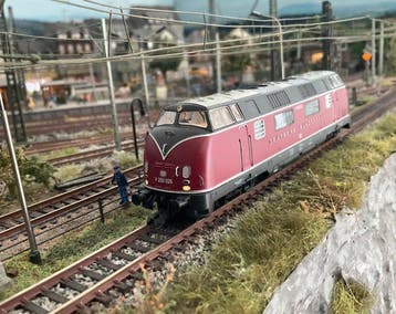 Tillig TT - 02501 - Dieselhydraulische locomotief (1) - V, Nieuw