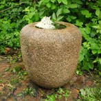 Waterbekken van het natsume-type. - Graniet - Japan - Meiji