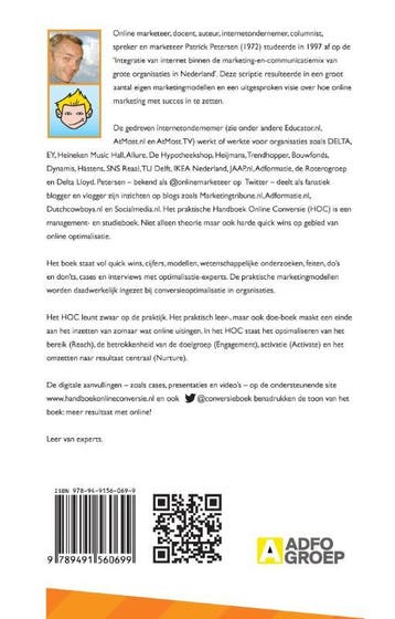 Handboek Online Conversie 9789491560699 Patrick Petersen, Verzenden, Gelezen, Patrick Petersen