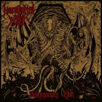 lp nieuw - nocturnal witch - SUMMONING HELL (nieuw), Verzenden, Zo goed als nieuw, Overige formaten
