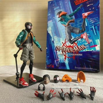 Miles Morales Actiefiguur - Spider-Man: Into the Spider-Vers