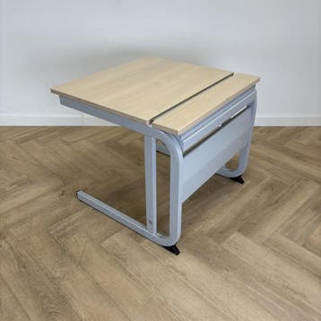 schooltafel / computertafel met kabelgoot (hxbxd) 72x80x81, Ophalen of Verzenden, Gebruikt