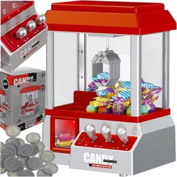 Kruzzel Candy Grijpmachine – Arcade Snoepjes Vangen met L., Ophalen of Verzenden, Nieuw