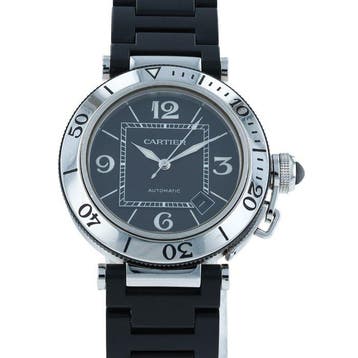 Cartier - Pasha Sea timer Date - 2790/W31077U2 - Heren -, Nieuw