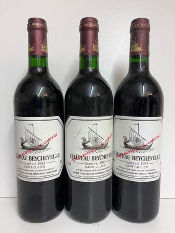 1993 Château Beychevelle - Saint-Julien 4ème Grand Cru, Nieuw