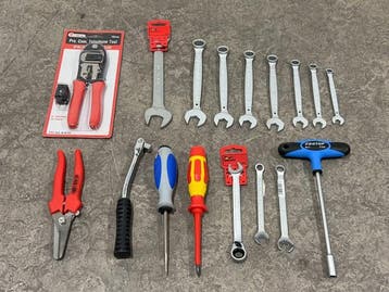 Veiling - Handgereedschap set 17-delig, Nieuw