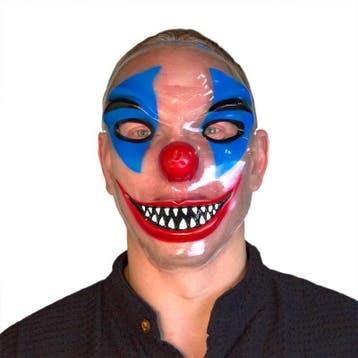 Transparant Clown masker, Kleding | Dames, Ophalen of Verzenden, Nieuw