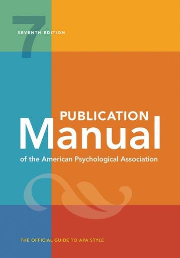 Boek Publication Manual of the American Psychological Associ, Verzenden, Zo goed als nieuw