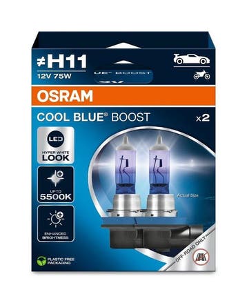 Osram Cool Blue Boost H11, 12V75W, Verzenden, Nieuw