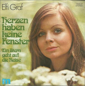 vinyl single 7 inch - Elfi Graf - Herzen Haben Keine Fenster, Cd's en Dvd's, Verzenden, Zo goed als nieuw, 7 inch, Overige genres