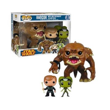 Funko Pop Star Wars  Rancor, Luke Skywalker, &amp; Oola 3Pack, Verzenden, Nieuw