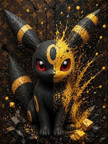 JZL - [XL] Umbreon – Golden Eclipse [Eevee LV Collection V2], Nieuw