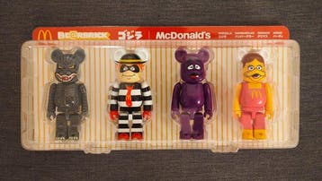 Medicom Toy - Action figure BE@RBRICK McDonalds 150% 4PCS