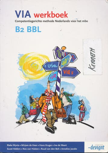 Via Werkboek B2 BBL 97890767944920, Boeken, Verzenden, Nieuw