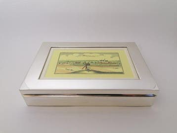 Quinn/ Franz Scheurle - Kan - .925 zilver - Sterling Kist, Antiek en Kunst