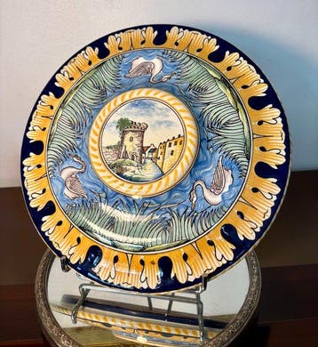 Neveres - A. Montagnon - Middentafel - Keramiek, Antiek en Kunst