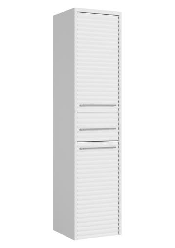 Badkamerkast Etna 30 x 35 x 130 cm - Wit Mat, Huis en Inrichting, Badkamer | Badkamermeubels, Verzenden, Nieuw, (Half)hoge kast