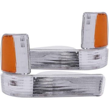 ANZO 1991-1996 Dodge Dakota Euro Parking Lights Chrome w/, Ophalen of Verzenden, Nieuw