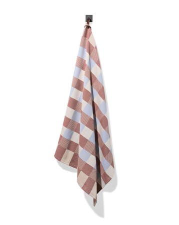 HEMA Theedoek 65x65cm katoen ruiten, Verzenden