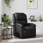 vidaXL Relaxfauteuil Zwart Kunstleer, Verzenden, Nieuw