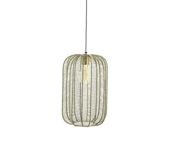 Hanglamp Carbo - brons | BY-BOO, Ophalen of Verzenden, Nieuw