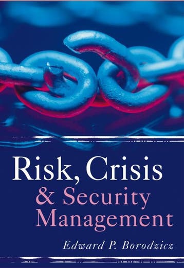 Risk Crisis and Security Management 9780470867044, Boeken, Zo goed als nieuw