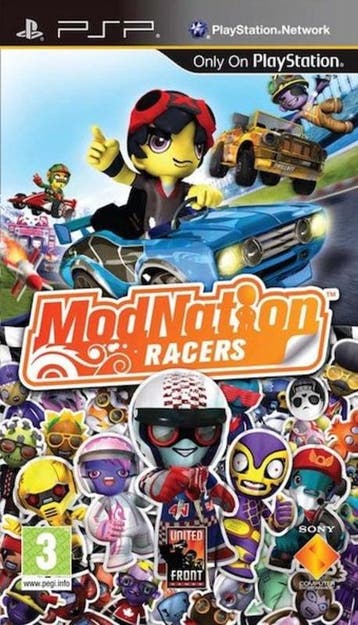 Modnation Racers (Buitenlands Doosje) (PSP Games), Spelcomputers en Games, Ophalen of Verzenden, Zo goed als nieuw
