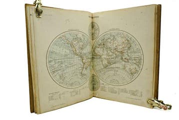 L. Grégoire - Atlas universel de géographie physique &, Antiek en Kunst