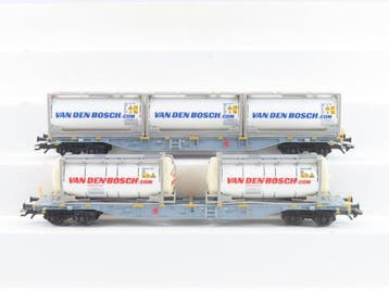 Märklin H0 - 47051.004/47051.003 - Modeltrein goederenwagon, Hobby en Vrije tijd, Nieuw