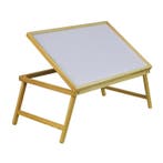 Houten bedtafeltje met verstelbaar blad, Diversen, Verpleegmiddelen, Ophalen of Verzenden, Nieuw