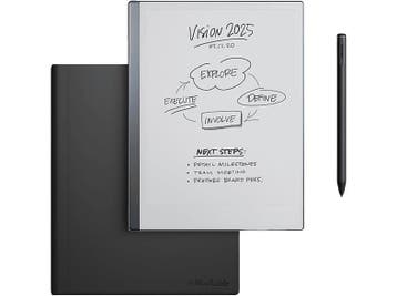 Remarkable -  2 + Marker Plus Book Folio  Leer - Zwart, Computers en Software, Verzenden, Nieuw, 10 inch of meer, Remarkable
