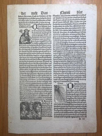 Johann Schönsperger (ca. 1455–1521), Augsburg - 1 Blatt