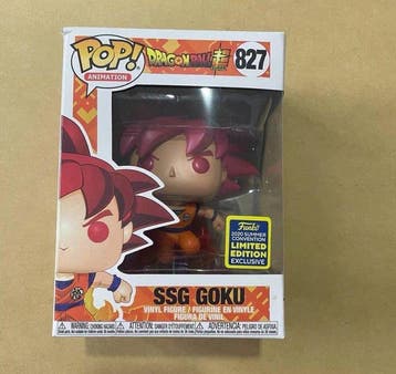 Funko - Beeldje - SSG Goku - Plastic, Hars, Vinyl