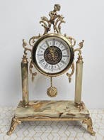 Pendule - Antico - Marmer, Messing - 1960-1970