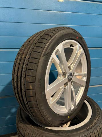 Originele Audi Q3 17 inch zomerset met nieuwe banden, Ophalen, Banden en Velgen, Nieuw, 17 inch