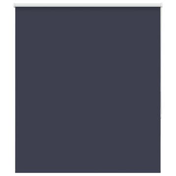 vidaXL Rolgordijn verduisterend 125x150 cm stofbreedte 121,6, Verzenden, Nieuw, Blauw