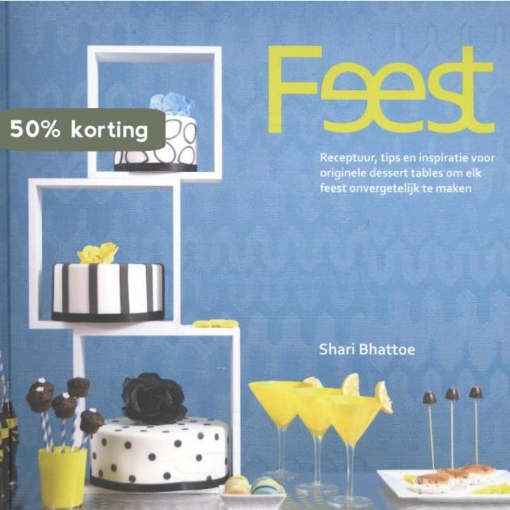 Feest 9789045204314 Shari Bhattoe, Boeken, Kookboeken, Zo goed als nieuw, Verzenden