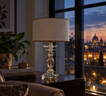 Artelight - Tafellamp - Kristal - De hele lamp is