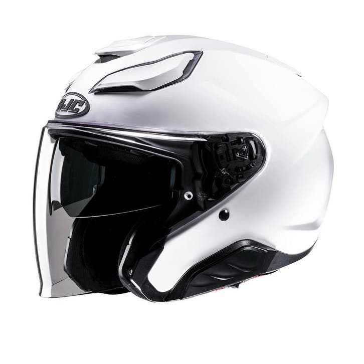 HJC F31 Wit Jethelm, Motoren, Kleding | Motorhelmen, Jethelm, Heren, XXL, Nieuw met kaartje, HJC, Verzenden