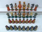 Jeu déchecs type Matriochka pays de lést king 80 mm -