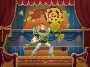 Toy Story Mania zonder 3d brillen (wii used game), Ophalen of Verzenden, Zo goed als nieuw