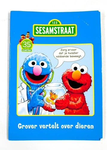 Grover vertelt over dieren, Boeken, Verzenden, Gelezen