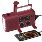 4000mAh Radio Powerbank op Zonne-energie met Dynamo -, Verzenden, Nieuw, WAYHOOM