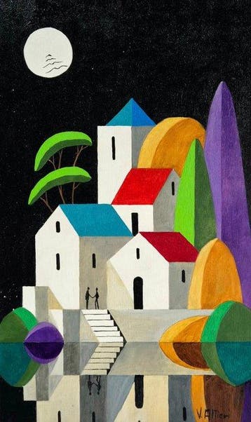 Vittorio Altieri (XX-XXI) - Notturno dIncontro - Borgo al