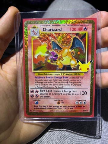 Pokémon - 1 Card - Charizard 4 Holo, Nieuw