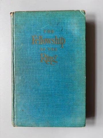 JRR Tolkien - The Fellowship of The Ring [Rare First