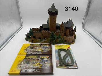 Kibri, Noch, Faller H0 - 39010 - Modeltreingebouwen (4), Hobby en Vrije tijd, Modeltreinen | H0, Nieuw