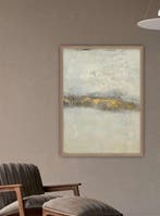 Stefanie Raus - Abstrakte Landschaft Gold I