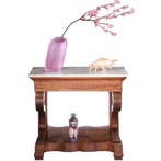 Hollandse wandtafel of trumeau met 2 zij-lade  ca 1840  No6, Ophalen of Verzenden