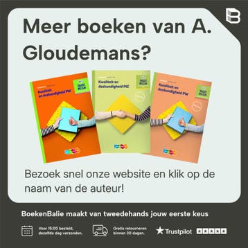 Onderwijsassistent School en didactiek PW / niveau 4 /, Verzenden, Gelezen, A. Gloudemans